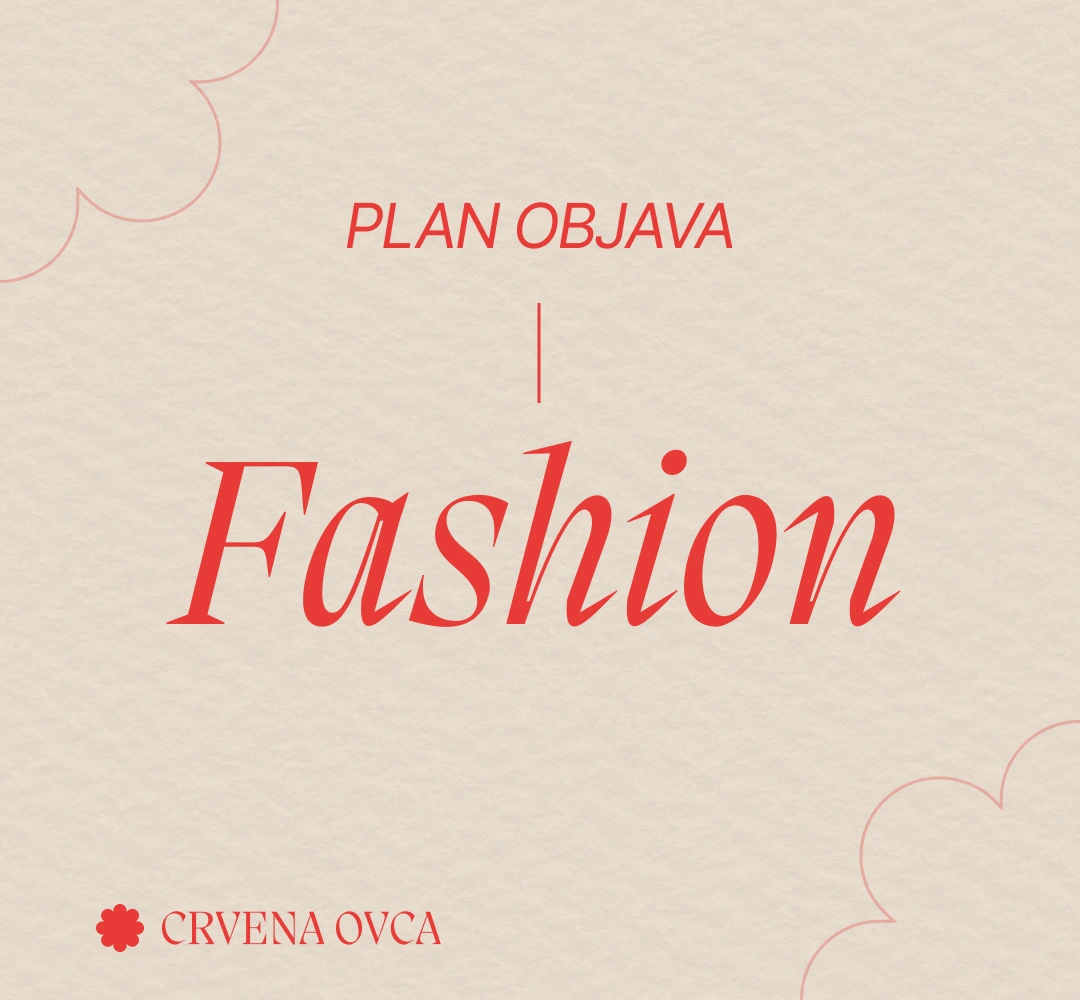Digitalni planer za modne kreatore i profile zasnovane na stilu | Crvena Ovca